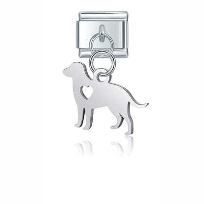 The Silver Symbols & Icons Dangle Charm Collection