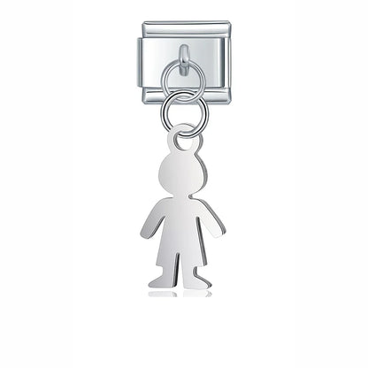 The Silver Symbols & Icons Dangle Charm Collection