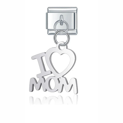 The Silver Symbols & Icons Dangle Charm Collection
