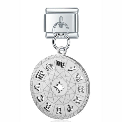 The Silver Symbols & Icons Dangle Charm Collection