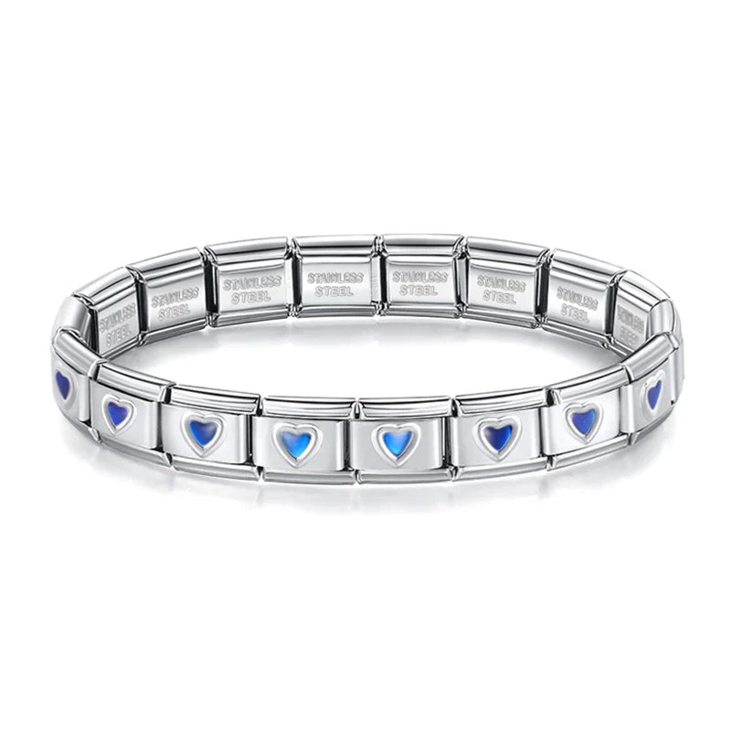 Blue Heart Round Star G125