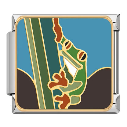 Wildlife & Global Wonders Italian Charms — Bolivia, Ayers Rock, Sydney, Easter Island & More