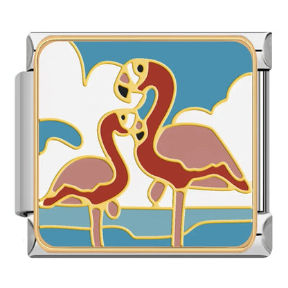 Wildlife & Global Wonders Italian Charms — Bolivia, Ayers Rock, Sydney, Easter Island & More
