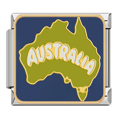Wildlife & Global Wonders Italian Charms — Bolivia, Ayers Rock, Sydney, Easter Island & More