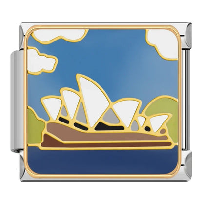Wildlife & Global Wonders Italian Charms — Bolivia, Ayers Rock, Sydney, Easter Island & More
