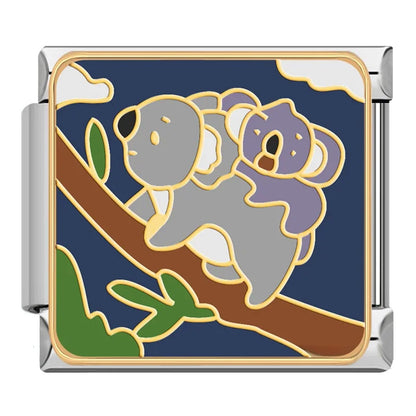 Wildlife & Global Wonders Italian Charms — Bolivia, Ayers Rock, Sydney, Easter Island & More