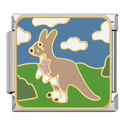 Wildlife & Global Wonders Italian Charms — Bolivia, Ayers Rock, Sydney, Easter Island & More