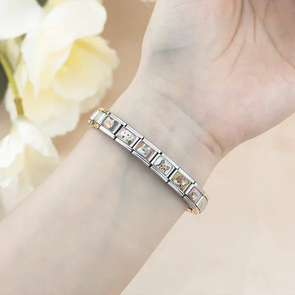 Realistic Cat & Dog Portrait Italian Charms — Pet Breed Photo-Style Bracelet Links