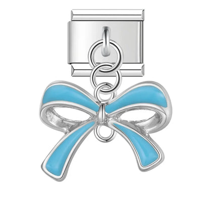The Moon, Star & Bowknot Dangle Charm