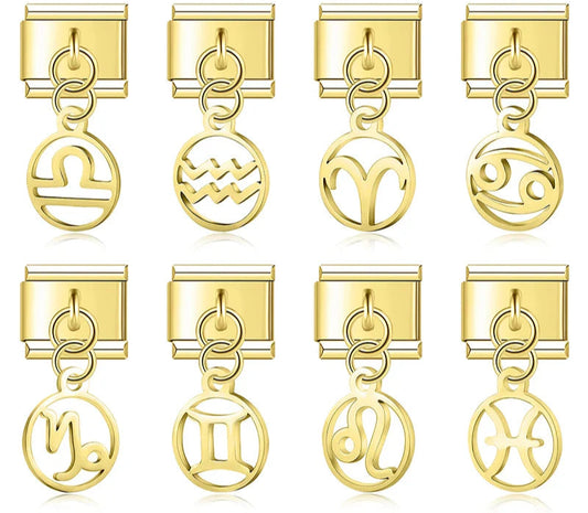 12 Constellation Italian Charms Link DJ1214