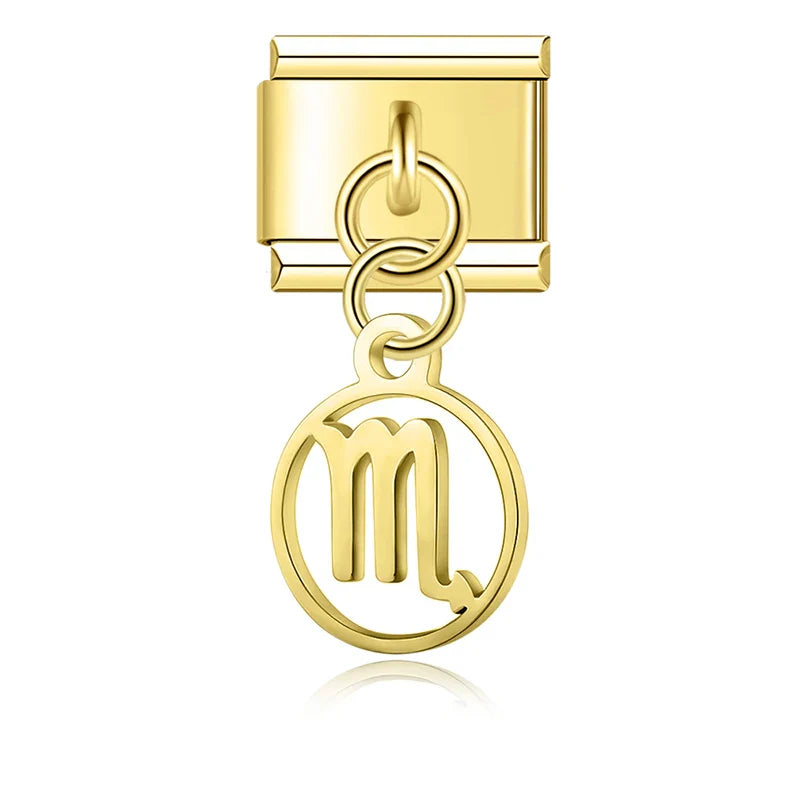 12 Constellation Italian Charms Link DJ1214