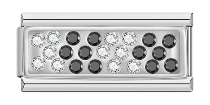 Double Width Italian Charms — Crystal Pavé, Best Friends, Angel Wings, Love & More