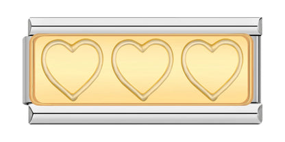 Double Width Italian Charms — Crystal Pavé, Best Friends, Angel Wings, Love & More