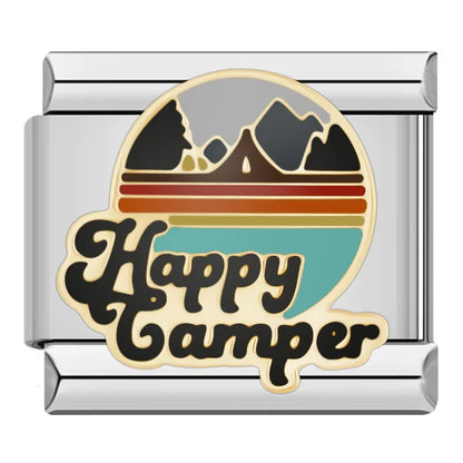 Casino & Butterfly Italian Charms — Poker, Dice, 777, Win Crown, Money Bag & Happy Camper