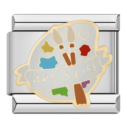Positive Vibes & Daily Quotes Italian Charms — Nap Queen, Meme Queen, Good Luck & More