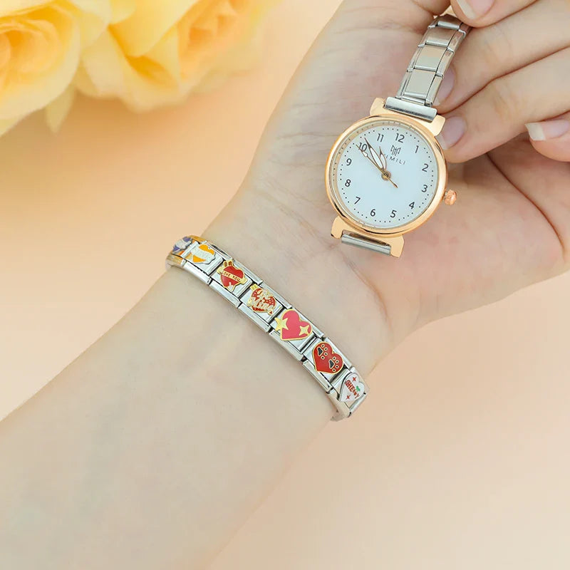Romantic Heart Love Charms Italian  ZH031