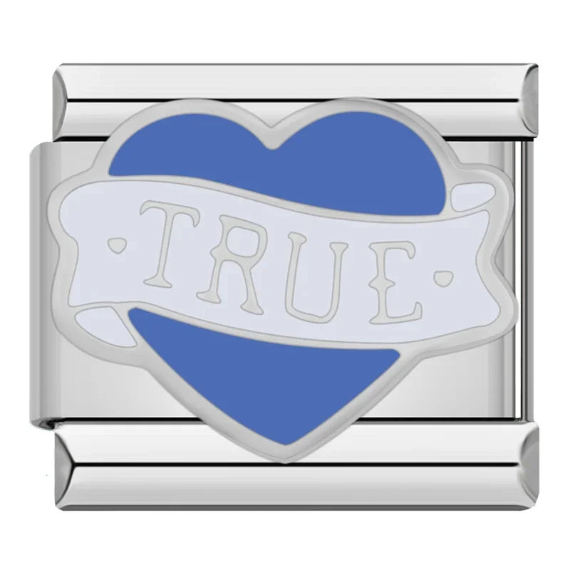 Romantic Heart Love Charms Italian  ZH031