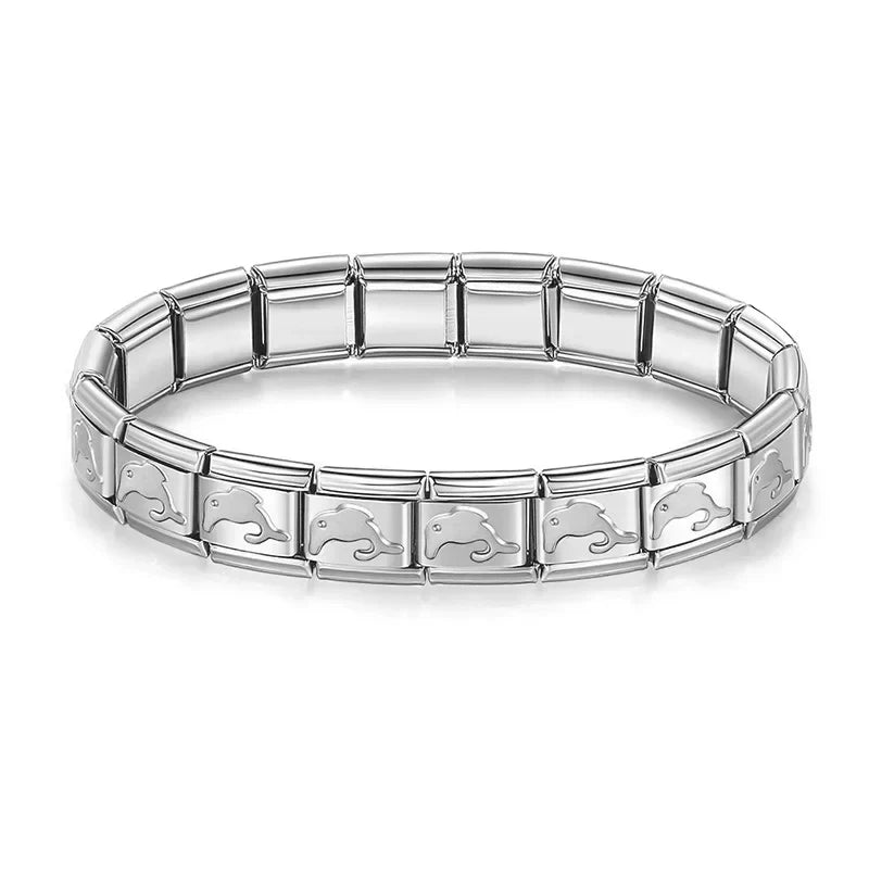 Style Jewelry Heart Flower Butterfly Cross Dolphins ST00