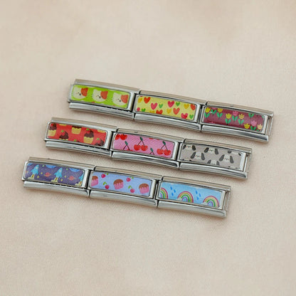 Kawaii Repeat Pattern Italian Charms