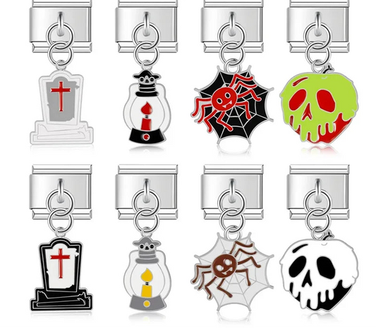 Halloween Skull Spider Web DJ747