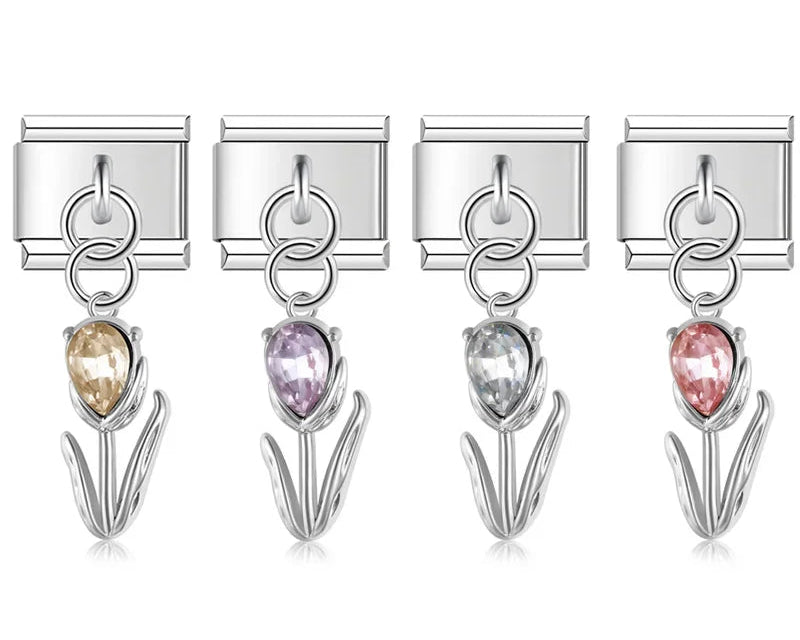 Sell Romantic Tulip Flower Shiny DJ757