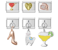 Enamel Snail & Garden Creature Dangle Charm for Charm Bracelets
