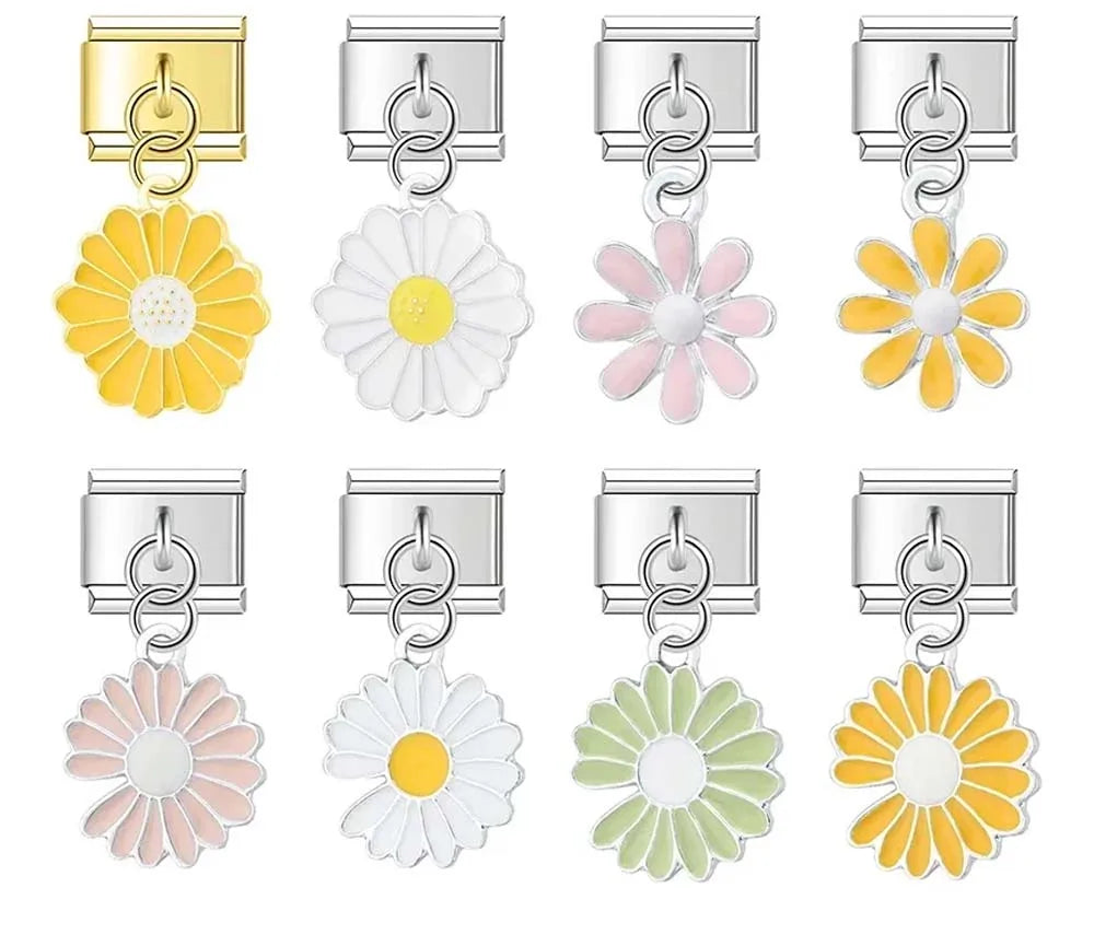 Colorful Glaze Daisy Flower