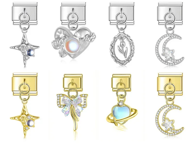 Original Daisy Love Heart Moon Cross Butterfly DJ849