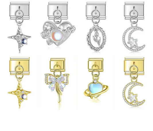 Original Daisy Love Heart Moon Cross Butterfly DJ849