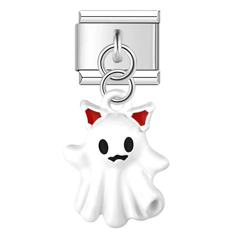 Colorful Demon Ghost charms