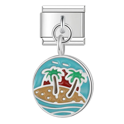 The Beach Themed Dangle Charm Collection