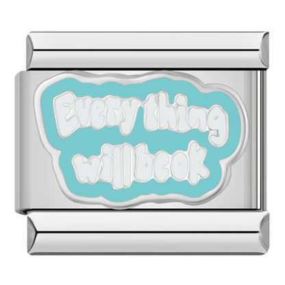 Feminine Beauty & Lifestyle Italian Charms — Woman, Stiletto, Lips, Be Nice & Cocktail Links