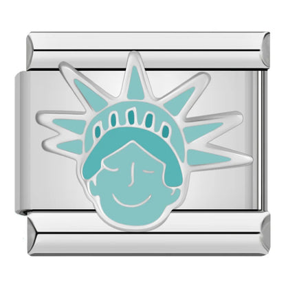 Feminine Beauty & Lifestyle Italian Charms — Woman, Stiletto, Lips, Be Nice & Cocktail Links