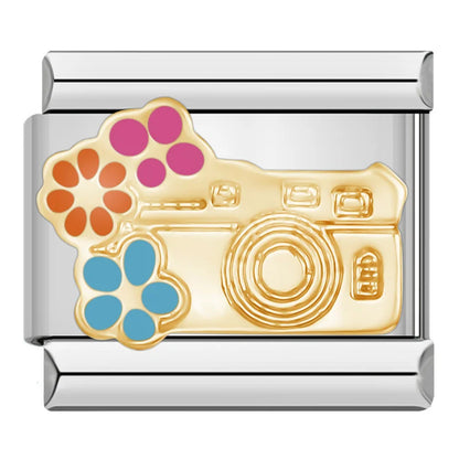 Feminine Beauty & Lifestyle Italian Charms — Woman, Stiletto, Lips, Be Nice & Cocktail Links