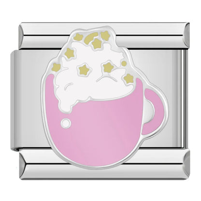 Feminine Beauty & Lifestyle Italian Charms — Woman, Stiletto, Lips, Be Nice & Cocktail Links