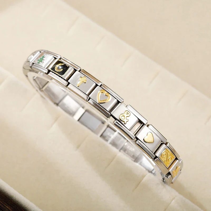 Daisy Heart Flower Butterfly Cross  DJ001