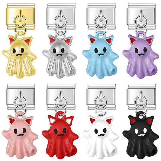 Colorful Demon Ghost charms