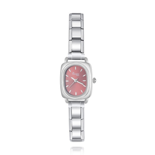 Retro Rounded Rectangular Italian Charm Watch