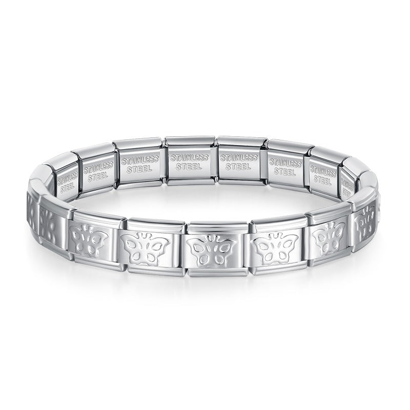 Dog Butterfly Flower High Heels Bracelet G288