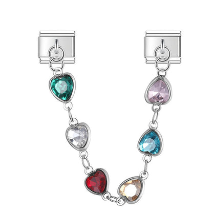 Enamel Mushroom & Toadstool Dangle Charm for Charm Bracelets