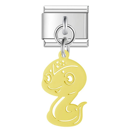 Miniature Gingerbread House Dangle Charm