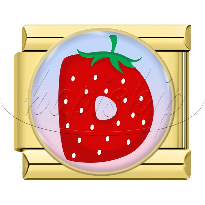 Strawberry 26 Letter TZ171-Gold