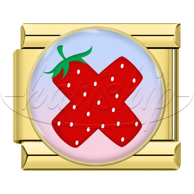 Strawberry 26 Letter TZ171-Gold
