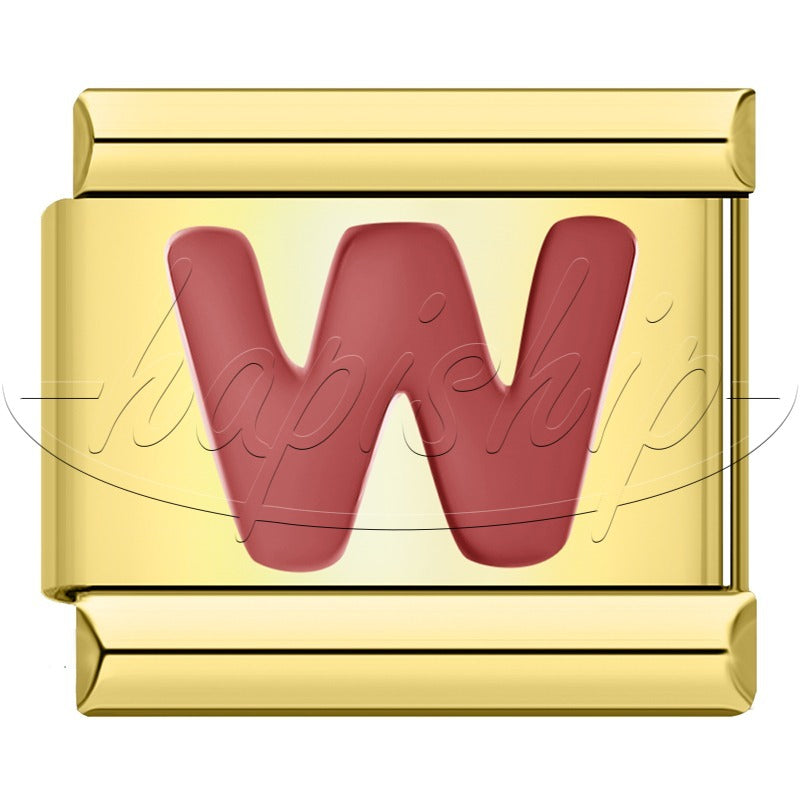 Golden Red 26 Letters A-Z  DJ1666