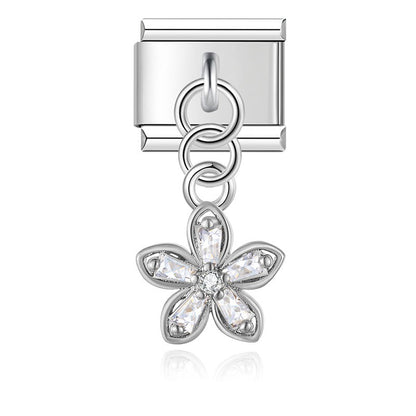 Enamel Mermaid & Ocean Fantasy Dangle Charm for Charm Bracelets