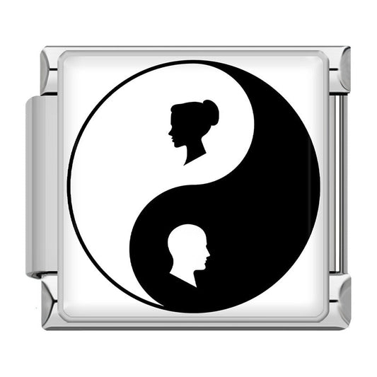 Black & White Harmony & Romance Charms