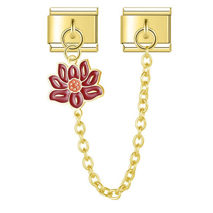 Enamel London Big Ben & UK Landmark Dangle Charm for Charm Bracelets