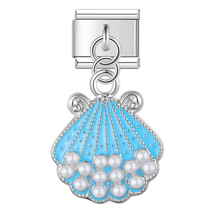 Enamel Typewriter Dangle Charm