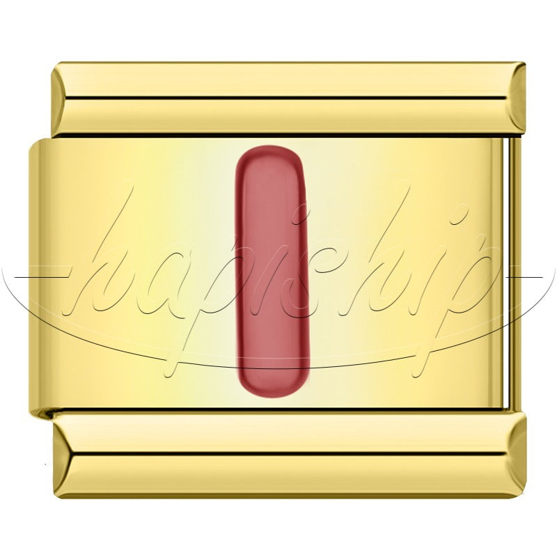 Golden Red 26 Letters A-Z  DJ1666