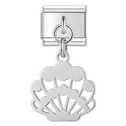 Enamel Crown & Tiara Dangle Charm for Charm Bracelets